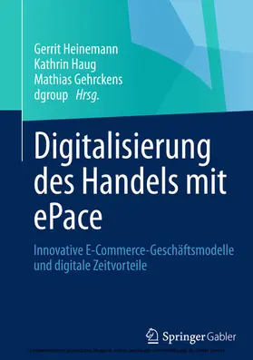 Heinemann / Haug / Gehrckens |  Digitalisierung des Handels mit ePace | eBook | Sack Fachmedien