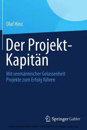 Hinz |  Der Projekt-Kapitän | eBook | Sack Fachmedien