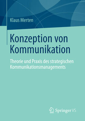 Merten | Konzeption von Kommunikation | E-Book | sack.de