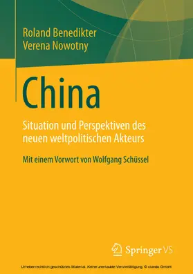 Benedikter / Nowotny | China | E-Book | www.sack.de
