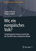 Lengfeld / Gerhards |  Wir, ein europäisches Volk? | Buch |  Sack Fachmedien