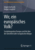 Gerhards / Lengfeld |  Wir, ein europäisches Volk? | eBook | Sack Fachmedien