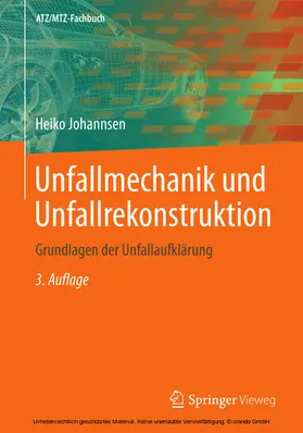 Johannsen | Unfallmechanik und Unfallrekonstruktion | E-Book | sack.de