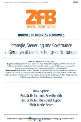 Horváth / Küpper / Seiter | Strategie, Steuerung und Governance außeruniversitärer Forschungseinrichtungen | E-Book | sack.de