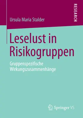 Stalder | Leselust in Risikogruppen | E-Book | www.sack.de