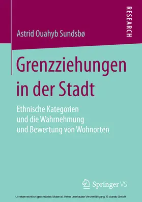 Sundsboe |  Grenzziehungen in der Stadt | eBook | Sack Fachmedien