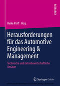 Proff |  Herausforderungen für das Automotive Engineering & Management | eBook | Sack Fachmedien