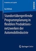 Wittek |  Standortübergreifende Programmplanung in flexiblen Produktionsnetzwerken der Automobilindustrie | Buch |  Sack Fachmedien