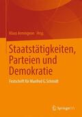 Armingeon |  Staatstätigkeiten, Parteien und Demokratie | Buch |  Sack Fachmedien