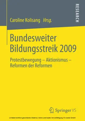 Kolisang |  Bundesweiter Bildungsstreik 2009 | eBook | Sack Fachmedien