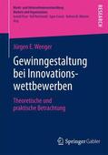 Wenger |  Gewinngestaltung bei Innovationswettbewerben | Buch |  Sack Fachmedien