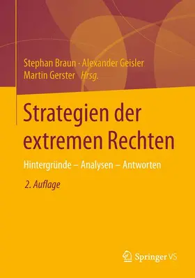Braun / Gerster / Geisler |  Strategien der extremen Rechten | Buch |  Sack Fachmedien