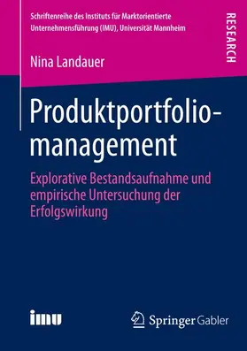 Landauer |  Produktportfoliomanagement | Buch |  Sack Fachmedien