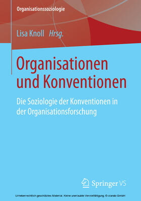 Knoll | Organisationen und Konventionen | E-Book | sack.de