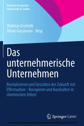 Grichnik / Gassmann | Das unternehmerische Unternehmen | E-Book | www.sack.de
