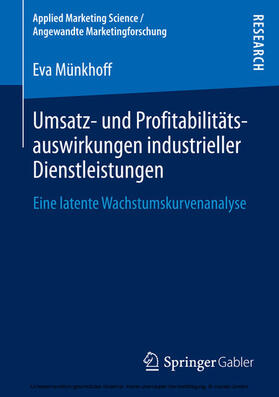 Münkhoff | Umsatz- und Profitabilitätsauswirkungen industrieller Dienstleistungen | E-Book | sack.de