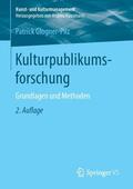 Glogner-Pilz |  Kulturpublikumsforschung | Buch |  Sack Fachmedien