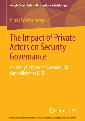 Westermeyer | The Impact of Private Actors on Security Governance | E-Book | www.sack.de