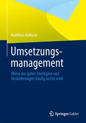 Kolbusa |  Umsetzungsmanagement | eBook | Sack Fachmedien