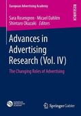Rosengren / Okazaki / Dahlén |  Advances in Advertising Research (Vol. IV) | Buch |  Sack Fachmedien