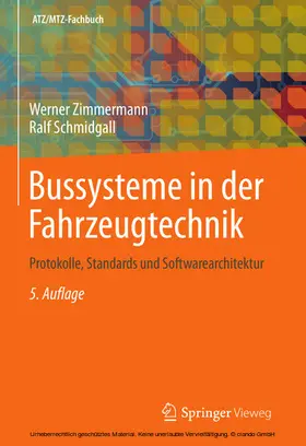 Zimmermann / Schmidgall | Bussysteme in der Fahrzeugtechnik | E-Book | sack.de