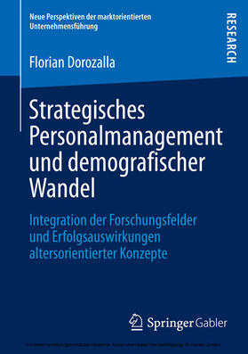 Dorozalla |  Strategisches Personalmanagement und demografischer Wandel | eBook | Sack Fachmedien
