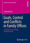 Wessel |  Goals, Control and Conflicts in Family Offices | Buch |  Sack Fachmedien