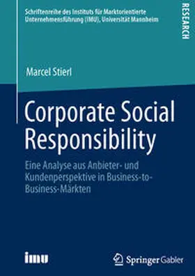 Stierl |  Corporate Social Responsibility | Buch |  Sack Fachmedien