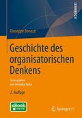 Bonazzi / Tacke |  Geschichte des organisatorischen Denkens | Buch |  Sack Fachmedien