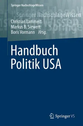 Lammert / Siewert / Vormann | Handbuch Politik USA | Buch | 978-3-658-02641-7 | www.sack.de