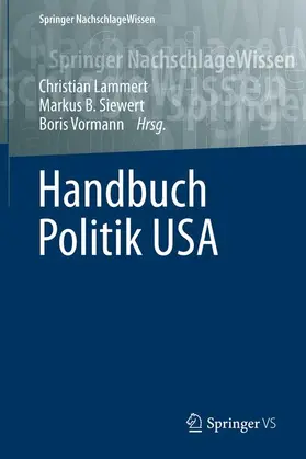 Lammert / Siewert / Vormann |  Handbuch Politik USA | eBook | Sack Fachmedien