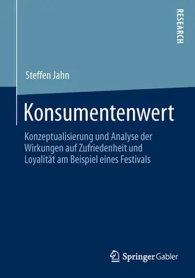 Jahn | Konsumentenwert | Buch | 978-3-658-02735-3 | sack.de
