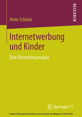 Schulze | Internetwerbung und Kinder | E-Book | www.sack.de