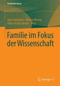 Steinbach / Arránz Becker / Hennig |  Familie im Fokus der Wissenschaft | Buch |  Sack Fachmedien