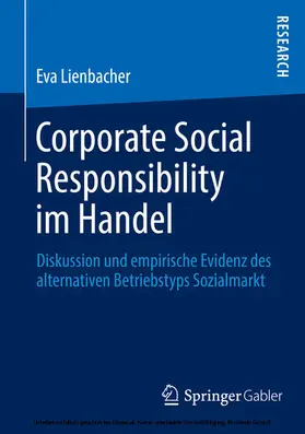 Lienbacher | Corporate Social Responsibility im Handel | E-Book | www.sack.de