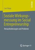 Repp |  Soziale Wirkungsmessung im Social Entrepreneurship | Buch |  Sack Fachmedien