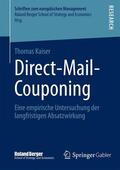 Kaiser |  Direct-Mail-Couponing | Buch |  Sack Fachmedien