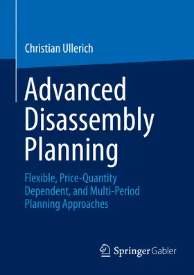 Ullerich | Advanced Disassembly Planning | E-Book | sack.de