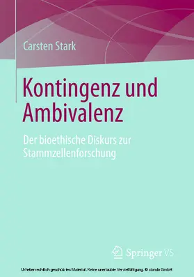 Stark |  Kontingenz und Ambivalenz | eBook | Sack Fachmedien