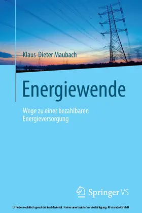 Maubach |  Energiewende | eBook | Sack Fachmedien