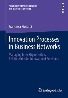 Ricciardi |  Innovation Processes in Business Networks | Buch |  Sack Fachmedien