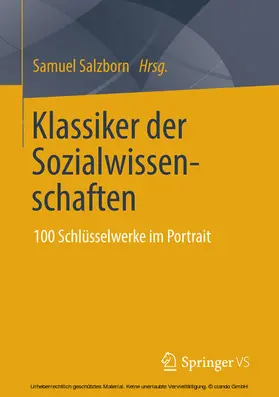 Salzborn |  Klassiker der Sozialwissenschaften | eBook | Sack Fachmedien