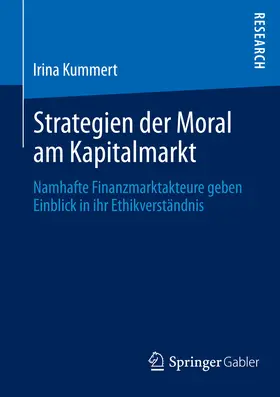 Kummert | Strategien der Moral am Kapitalmarkt | E-Book | sack.de
