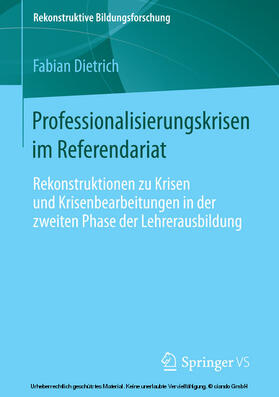 Dietrich | Professionalisierungskrisen im Referendariat | E-Book | sack.de