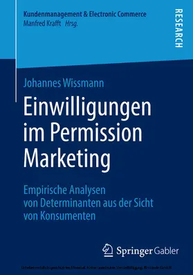 Wissmann | Einwilligungen im Permission Marketing | E-Book | www.sack.de