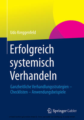 Kreggenfeld | Erfolgreich systemisch verhandeln | E-Book | sack.de
