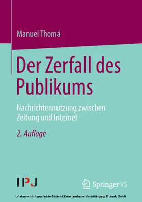 Thomä | Der Zerfall des Publikums | E-Book | sack.de