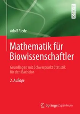 Riede |  Mathematik für Biowissenschaftler | eBook | Sack Fachmedien