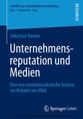 Rauber | Unternehmensreputation und Medien | E-Book | sack.de