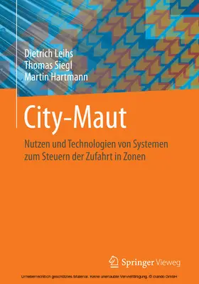 Leihs / Siegl / Hartmann | City-Maut | E-Book | www.sack.de